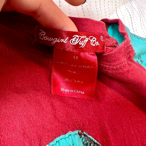 Cowgirl Tuff Co. Graphic Long Sleeve Tee - Picture 3 of 4